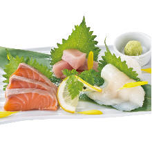 Assorted sashimi, 3 kinds