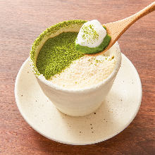 Matcha pudding