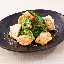 Fried gyoza