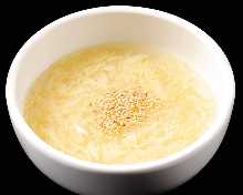 Egg soup