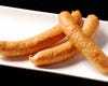 Coarsely ground meat sausage