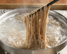 Buckwheat noodles (only noodles)