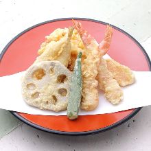 Assorted tempura