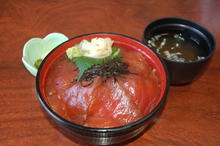 Seafood rice bowl