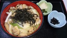 "Fukagawa" miso soup and clam rice bowl