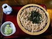 Chilled buckwheat noodles without broth Chilled buckwheat noodles without broth