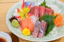 Assorted sashimi, 3 kinds