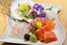 Assorted sashimi, 6 kinds