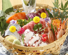 Assorted sashimi, 8 kinds