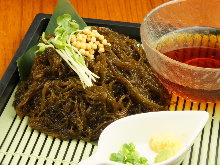 Mozuku seaweed