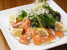 Salmon Carpaccio