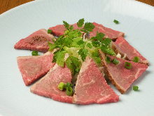 Roast beef Carpaccio