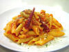 Pancetta in Penne all'Arrabbiata