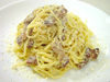Carbonara with Fresh Eggs Carbonara with Fresh Eggs