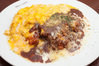 Omelet & fried Rice, with creamy eggs Omelet & fried Rice, with creamy eggs