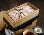 Steamed pork, pork shabu-shabu