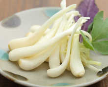 Okinawan rakkyo pickled in salt