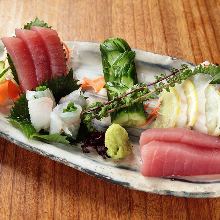 Assorted sashimi, 3 kinds