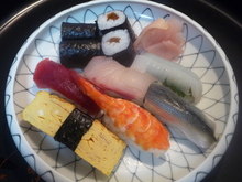 Assorted nigiri sushi