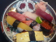 Assorted nigiri sushi, 7 kinds