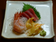 Assorted sashimi, 3 kinds