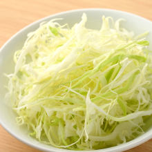 Shredded cabbage