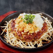 Hamburg steak set meal