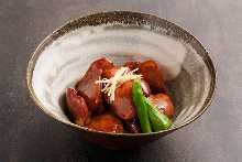 chicken liver Kanroni (sweet glazed)