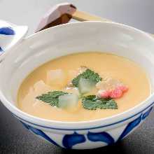 Chawanmushi (steamed egg custard)