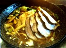 Roasted pork ramen