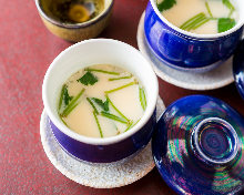 Chawanmushi (steamed egg custard)