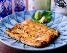 Grilled eel without seasoning