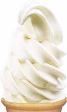 Soft serve ice cream