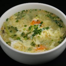 Egg soup