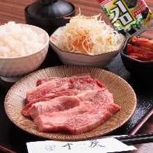 Japanese Black Beef Galbi Lunch Set