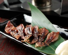 Grilled Whole Squid