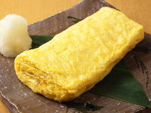 Japanese-style rolled omelet