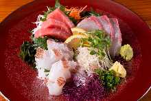 Assorted sashimi, 3 kinds