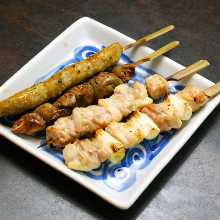 Assorted grilled skewers, 4 kinds