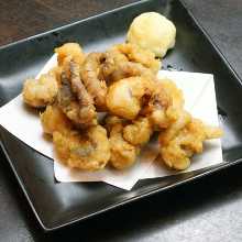 Fried octopus