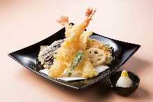 Assorted tempura