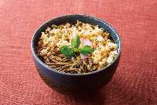 Tanuki buckwheat noodles