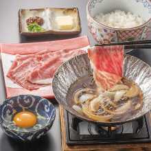 Wagyu beef rice bowl