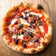 Capricciosa pizza