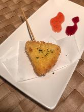 Fried camembert cheese