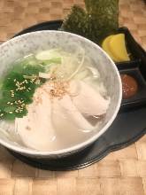 Tori chazuke (chicken and rice with tea)