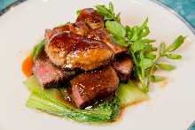 Rossini-style beef fillet with foie gras Rossini-style beef fillet with foie gras
