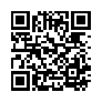 QR Code links to Homepage