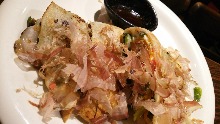 Scallion okonomiyaki