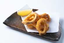 Fried squid